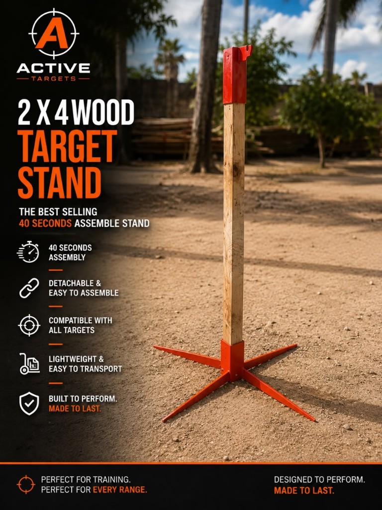 2x4 Wood Target Stand